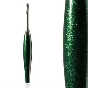 Furls Odyssey Crochet Hook EMERALD, Discontinued, NEW 6.5mm (K)